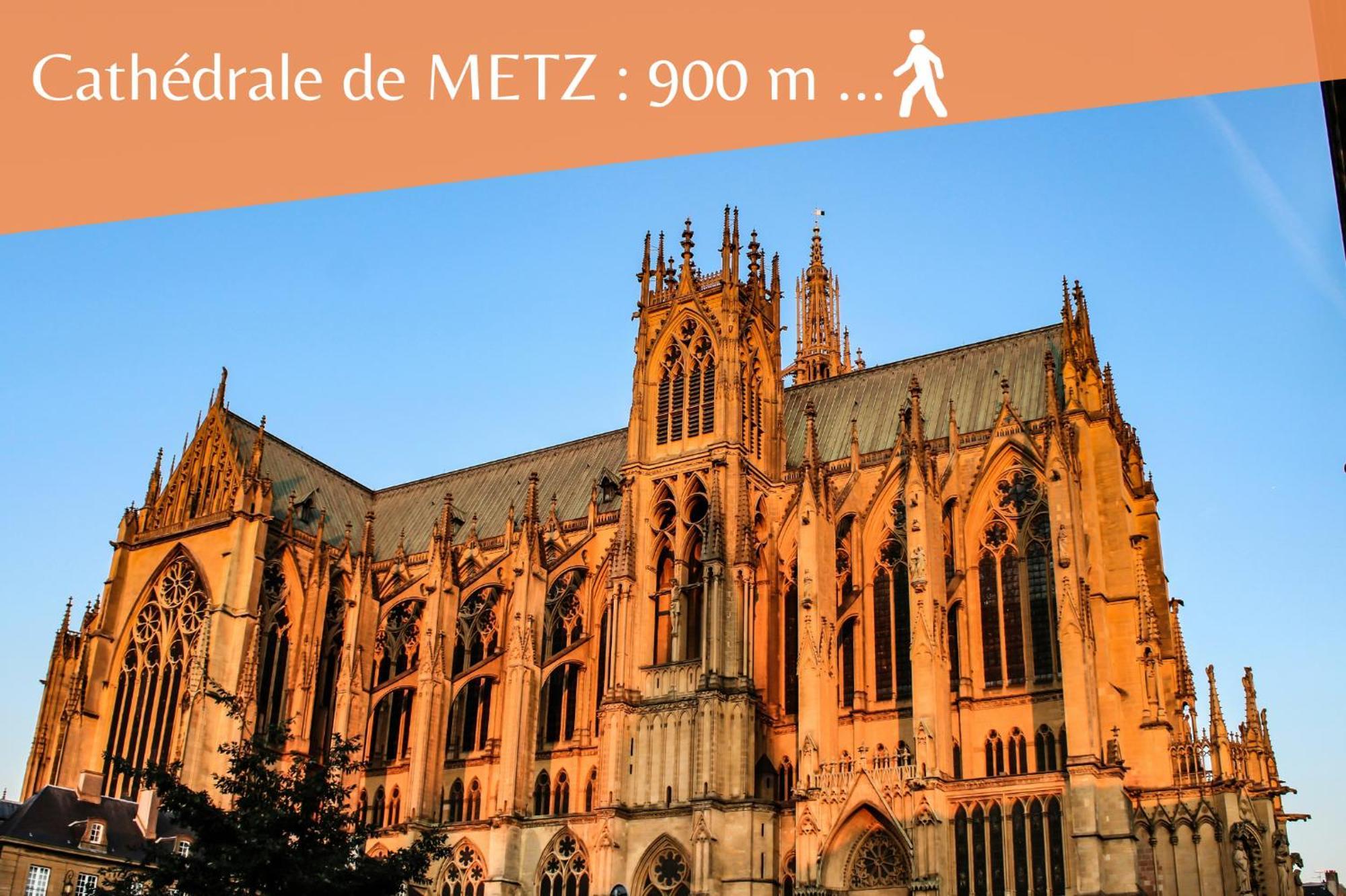 Le Cinq Lägenhet Metz Exteriör bild